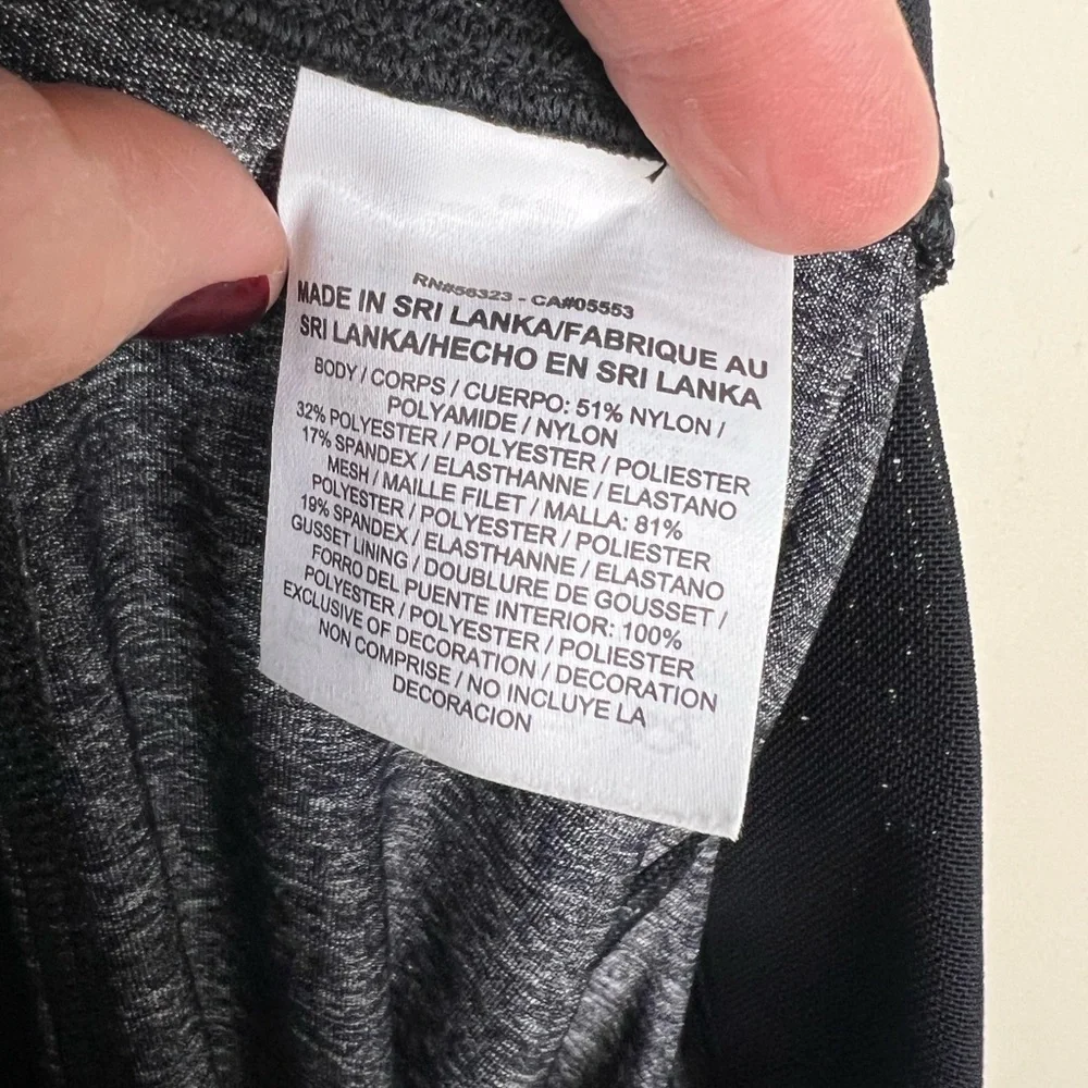 Nike Pro Hyper Cool Gray Leggings, Large